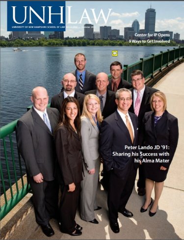 UNH Law Alumni Magazines Index - IP Accomplishments Focus - Summer 2011